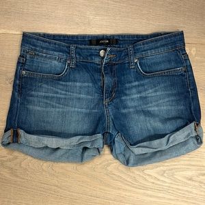 Joe’s Jeans loose rolled jean shorts